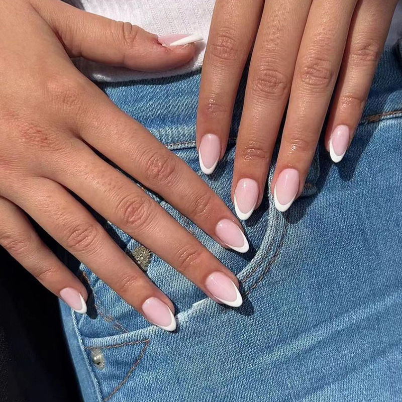 Nail Art Simple - 24 Adet Takılabilir Sahte Tırnak Seti,