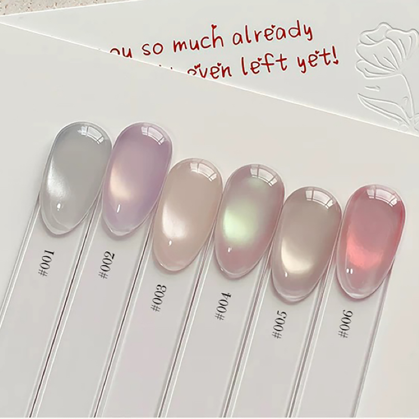 Nail Art Cat Eye Pink - MIANEL 10ML Şeker Cam Boncuklu Kedi