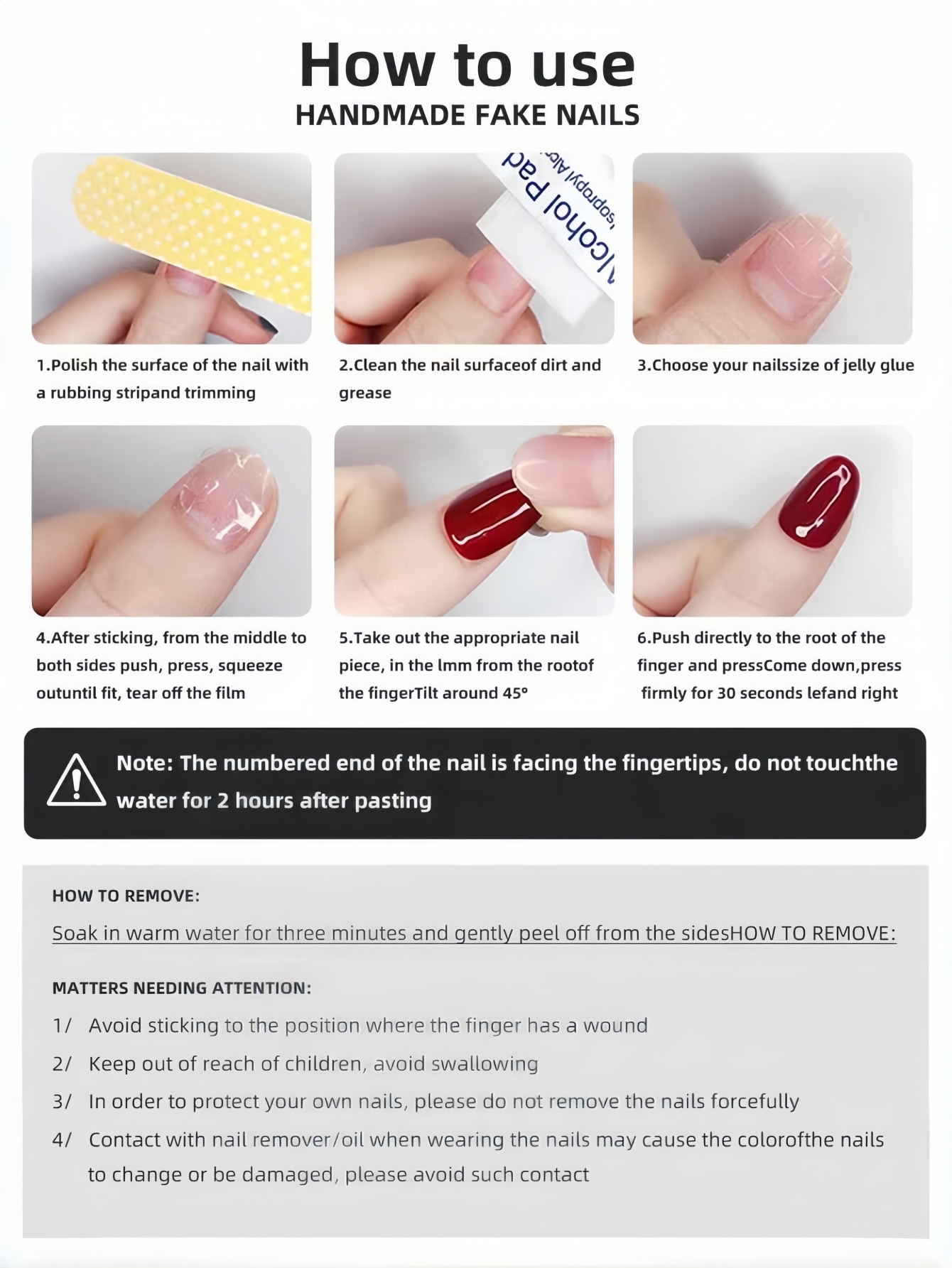 10 Parça Kısa Kare Şeklinde Ta - Dip Powder Nail incelemesi ve fiyatı