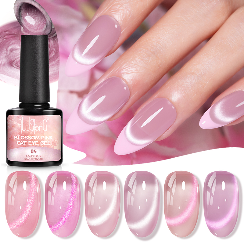 AWStorG 7.5ML Flash Saf Şehvet - Nail Art Cat Eye Pink incelemesi ve fiyatı