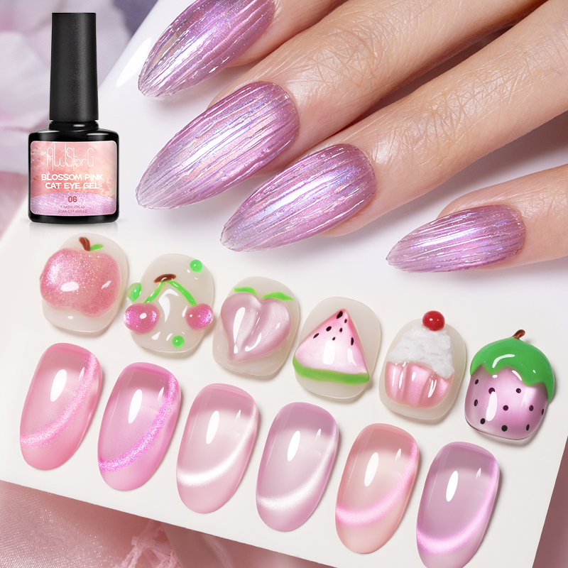 AWStorG 7.5ML Flash Saf Şehvet - Nail Art Cat Eye Pink incelemesi ve fiyatı