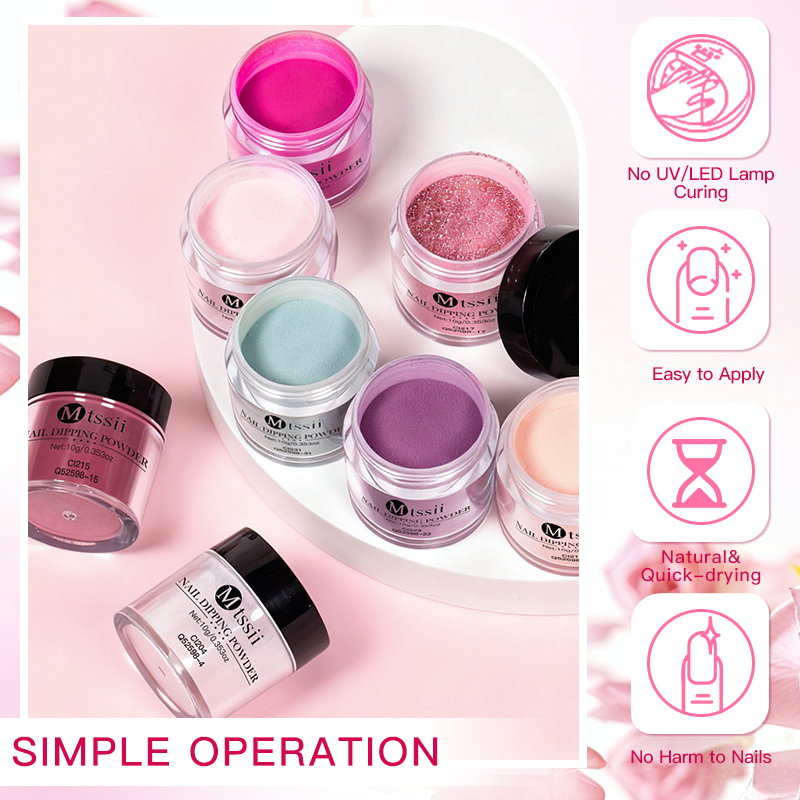 10'lu Set Dip Tırnak Tozu Kiti - Nail Art Chrome incelemesi ve fiyatı
