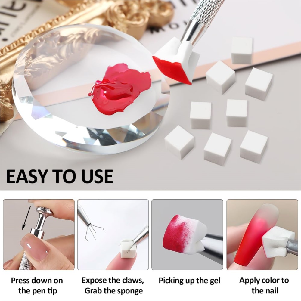 50/100 Adet Beyaz Mini Tırnak  - Nail Art Chrome incelemesi ve fiyatı
