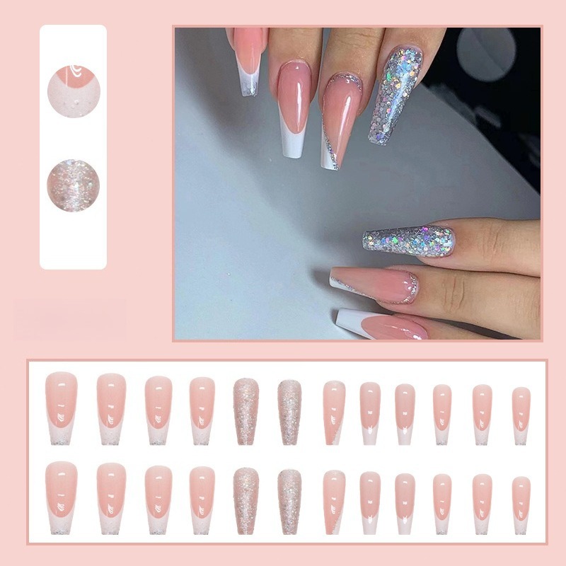 24 Adet/Set Uzun Bale Takma Tı - Nail Art Simple incelemesi ve fiyatı