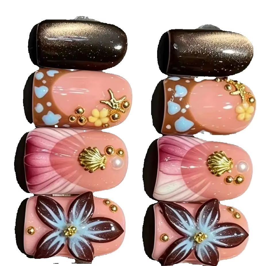 10 adet/takım çıplak pembe deg - Nail Art Cat Eye Pink incelemesi ve fiyatı