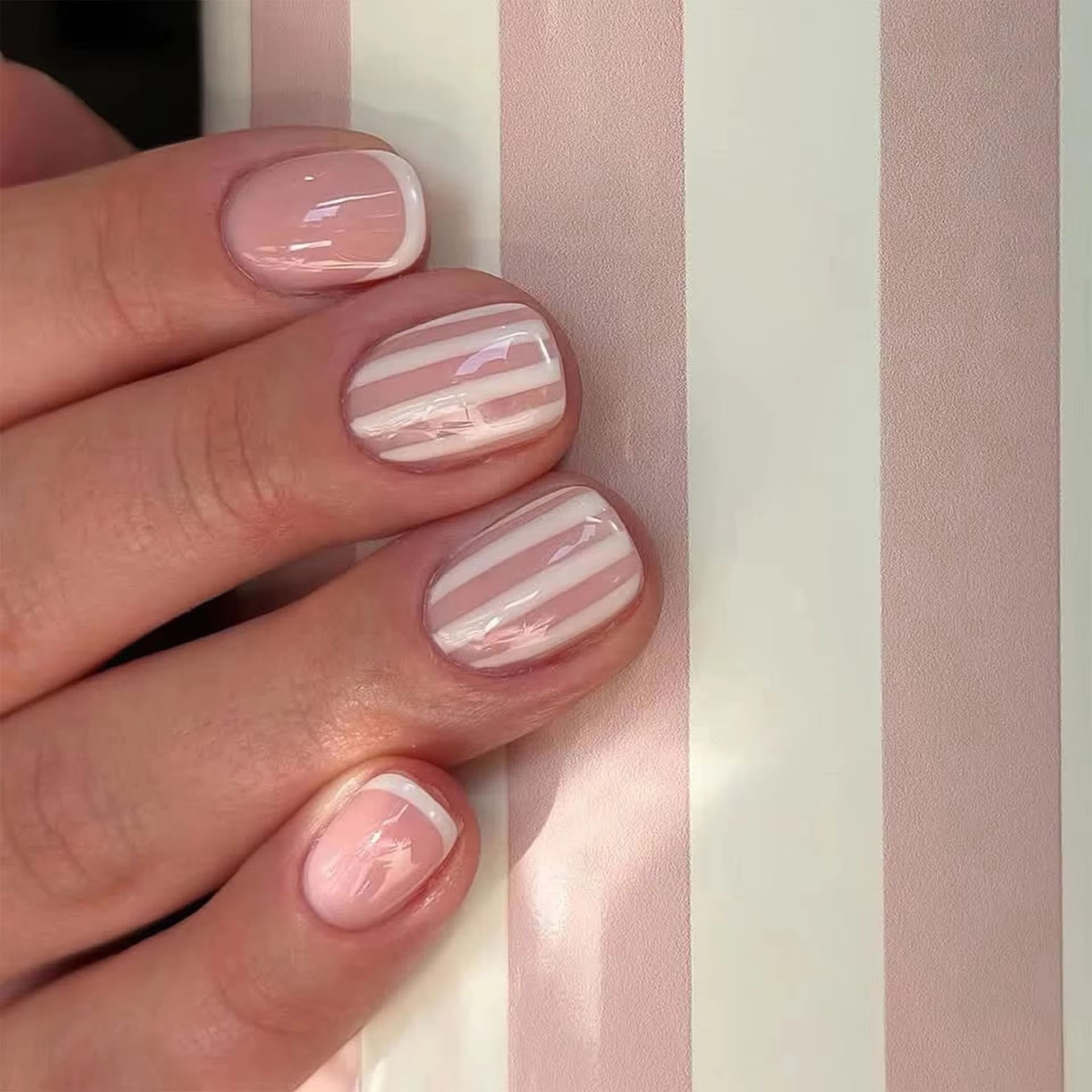 24 adet Basit Beyaz Fransız Ta - Nail Art Simple incelemesi ve fiyatı
