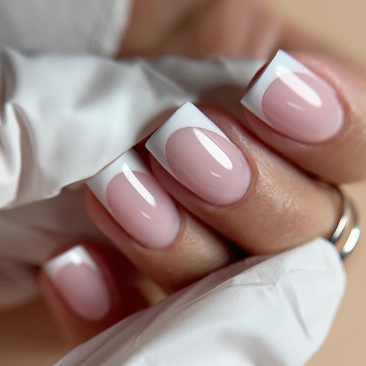 24 adet Basit Beyaz Fransız Ta - Nail Art Simple incelemesi ve fiyatı