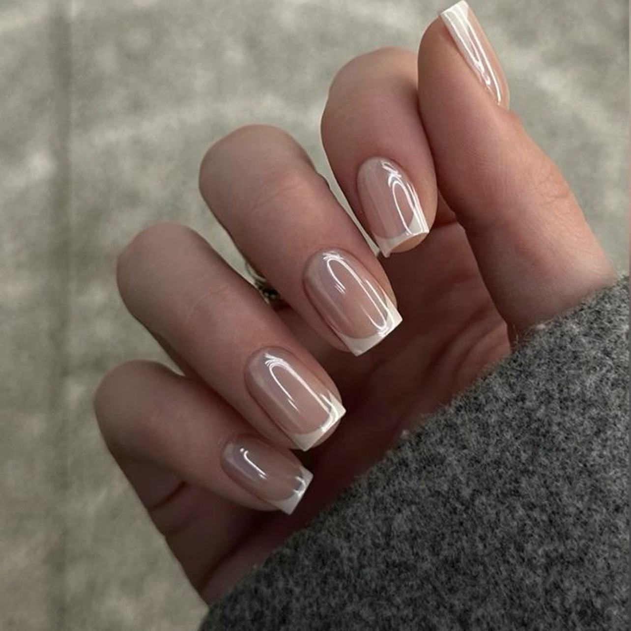 24 adet Basit Beyaz Fransız Ta - Nail Art Simple incelemesi ve fiyatı