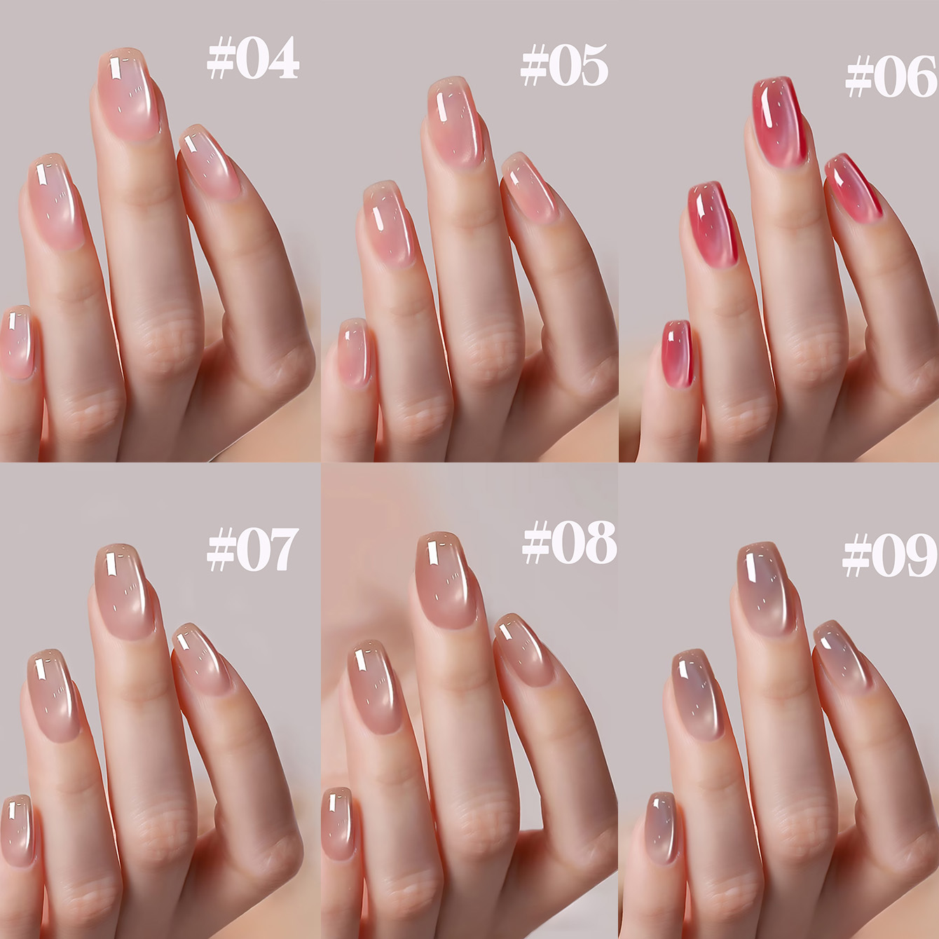 SHAKA 1-12 adet Yaz Popüler Bu - Nail Art Cat Eye Pink incelemesi ve fiyatı