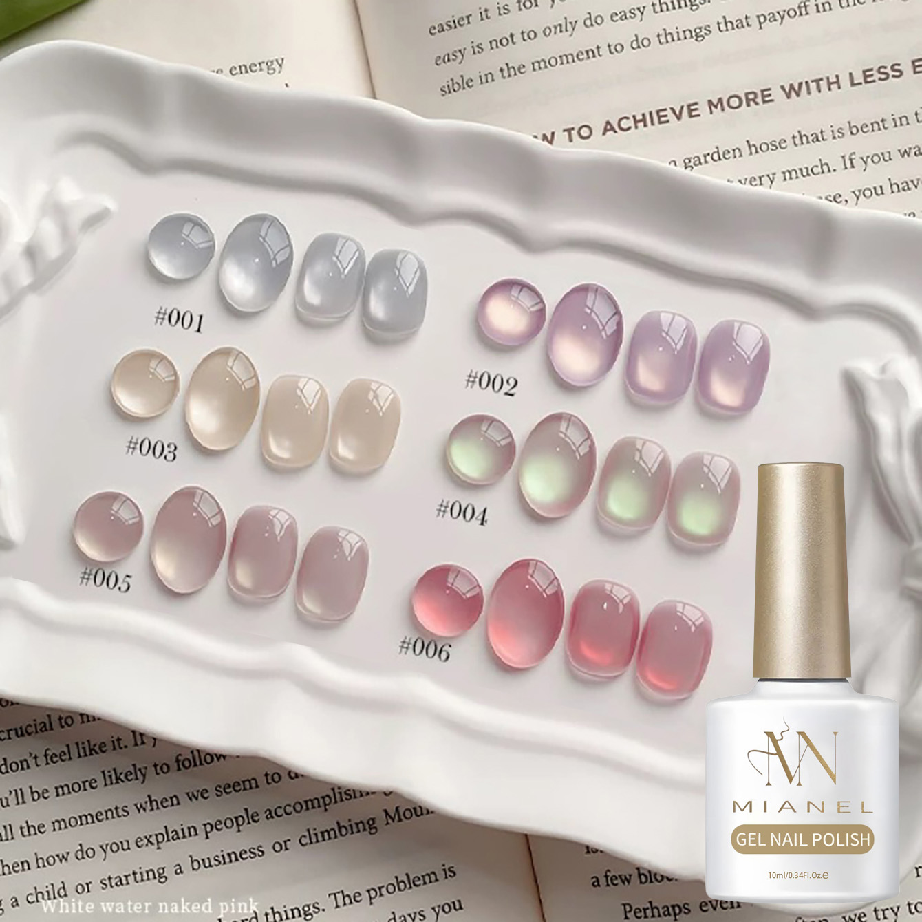 MIANEL 10ML Şeker Cam Boncuklu - Nail Art Cat Eye Pink incelemesi ve fiyatı