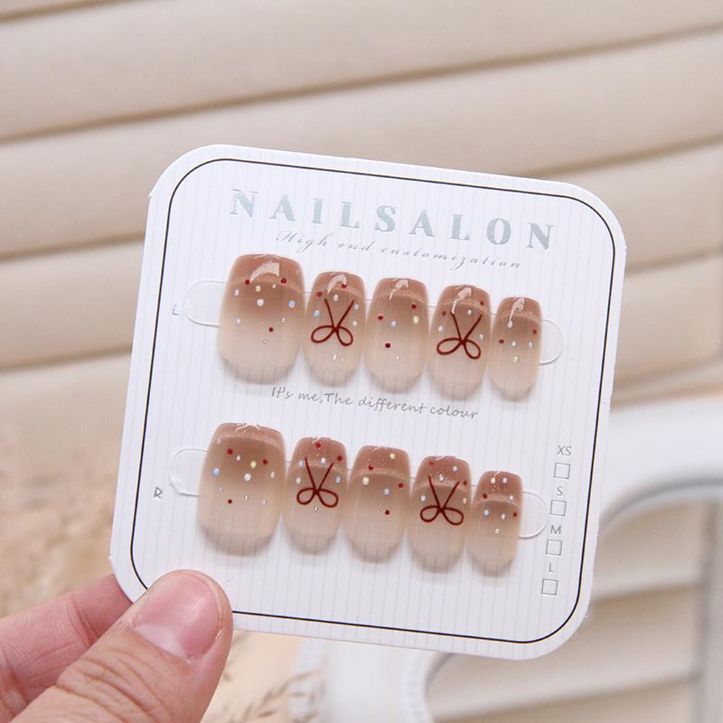 10 adet/takım Allık Pembe Degr - Nail Art Simple incelemesi ve fiyatı