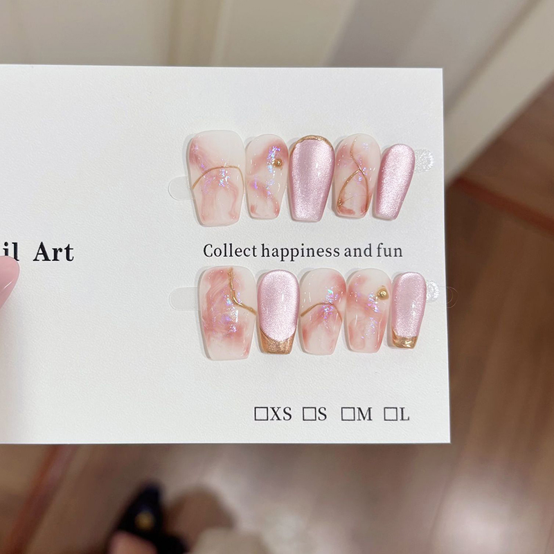 10 adet/takım Allık Pembe Degr - Nail Art Simple incelemesi ve fiyatı