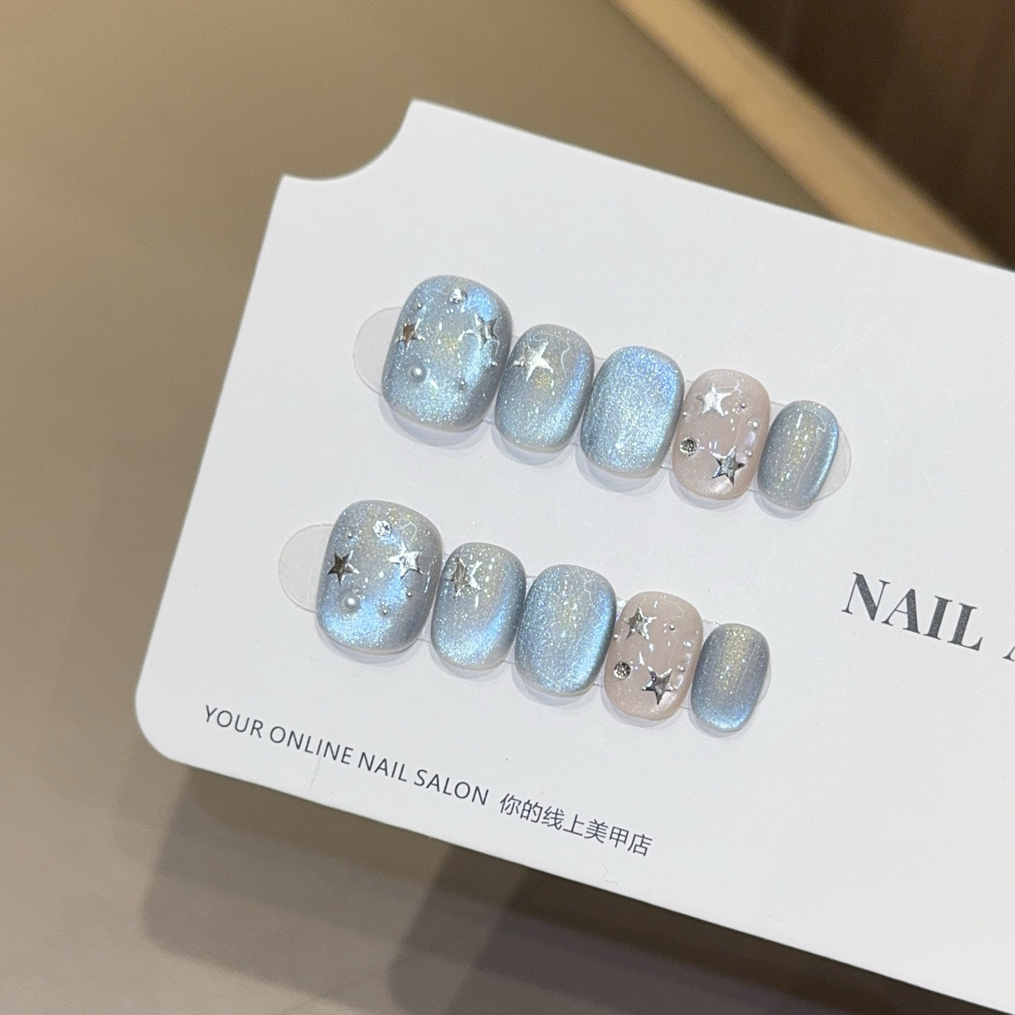 10 Adet Mor Kısa Yuvarlak Başl - Nail Art Simple incelemesi ve fiyatı