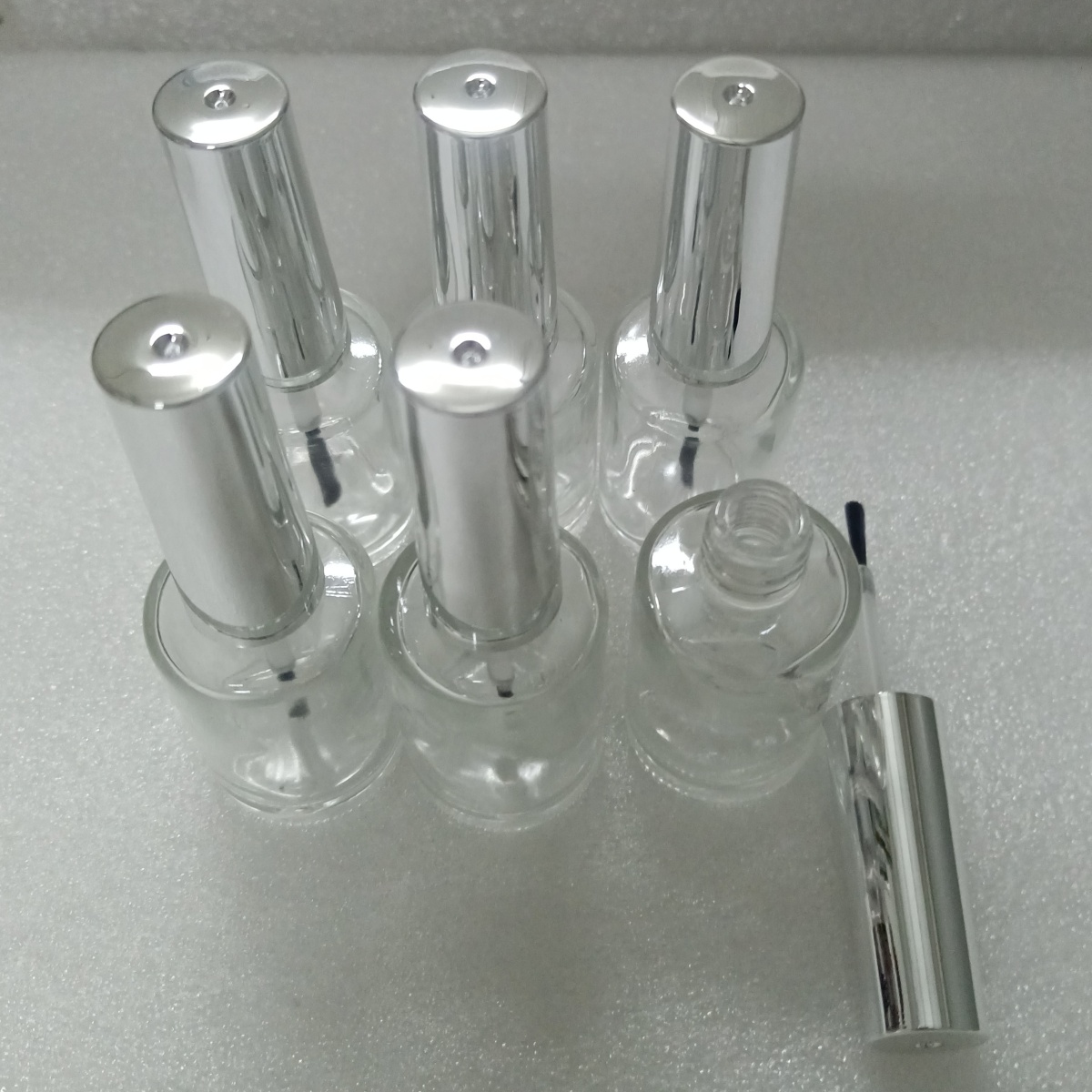 13ml 6 Adet Şeffaf Cam Oje Şiş - Nail Art Kaki incelemesi ve fiyatı