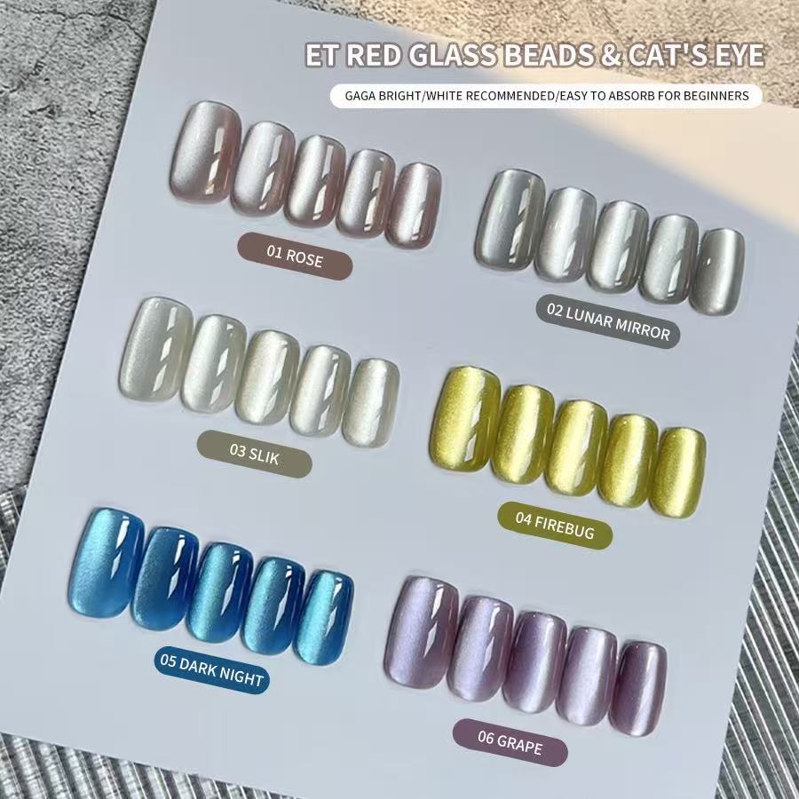 XEIJAYI 10ml Cam Boncuklu Kedi - Nail Art Cat Eye Pink incelemesi ve fiyatı