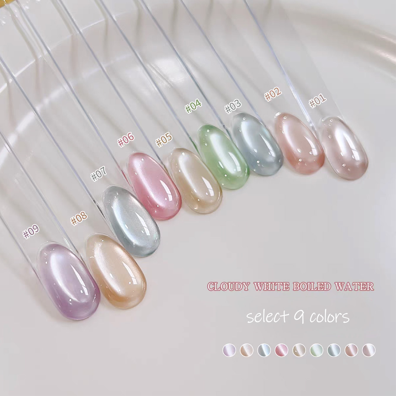 SHAKA 1 adet Şeffaf Bulutlu Be - Nail Art Cat Eye Pink incelemesi ve fiyatı